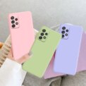 Liquid Silicone Soft Case for Samsung Galaxy A52 A72 A13 A23 A33 A53 A73 A04 A04S A04E A14 A24 A34 A54 A22 A32 5G Cover Fundas - Image 4