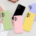 Liquid Silicone Soft Case for Samsung Galaxy A52 A72 A13 A23 A33 A53 A73 A04 A04S A04E A14 A24 A34 A54 A22 A32 5G Cover Fundas - Image 2