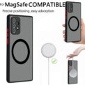 Armor Magnetic Case for Samsung Galaxy A53 A56 A54 A55 A52 A52S A35 A34 A33 A32 A14 A12 A13 A71 5G Wireless Charge Matte  Cover - Image 3