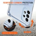 Air Bag Shockproof Clear Case for Samsung Galaxy A52 A72 A13 A23 A33 A53 A73 A04 A04S A14 A24 A34 A54 A22 A32 5G Cover Fundas - Image 2