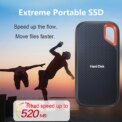 New Fast Portable SSD 1TB External Hard Drive 4TB High Speed External Soiled State Drive 256TB Mass Hard Disk for PC/Mac/Laptop - Image 2