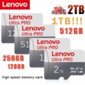 Lenovo A1 U3 Micro tarjeta SD 2TB 1TB 512GB 256GB Transfer 100MB/s Memory Card 128GB Class10 SD/TF Card For Nintendo Switch