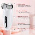 Face Lifting Massager EMS Microcurrent Roller Massage for Double Chin Reducer Tighten Anti Wrinkle Massage Beauty Devices - Image 3