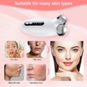 Face Lifting Massager EMS Microcurrent Roller Massage for Double Chin Reducer Tighten Anti Wrinkle Massage Beauty Devices - Image 2