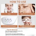 3D Eye Massager Anti-Aging Eye Massage Instrument Eyes Fatigue Relief Relaxation Relieve Dark Circles EMS Eye Lift Care Massage - Image 5