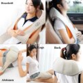Shoulder Massager Shiatsu Neck  Hot Compress Cervical Massagers Cars Home Kneading Massaging Shawl Electric Necks Waist Shawls - Image 4