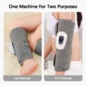 Wireless 360° Air Pressure Calf Massager Rechargeable Muscle Relaxer for Blood Circulation Pain Relief Smart Electric Device - Image 4