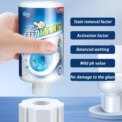 Blue Bubble Toilet Automatic Cleaner with Long Lasting Fragrance and Deodorizing Function Household Bathroom Bowl Deodorizer - Image 2