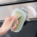 Kitchen Bathroom Toilet Cleaning Magic Sponge Glass Wall Cleaning Bath Brush Handle Sponge Ceramic Window Slot Clean Brush - Image 3