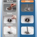 Pipe Dredging Brush Bathroom Hair Sewer Sink Cleaning Brush Drain Cleaner Flexible Cleaner Kitchen Clog Plug Hole Remover Tool - Image 5