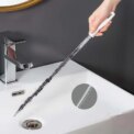 Pipe Dredging Brush Bathroom Hair Sewer Sink Cleaning Brush Drain Cleaner Flexible Cleaner Kitchen Clog Plug Hole Remover Tool - Image 2