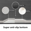 3D Non Slip Bathroom Mat Bath Mats Absorbent Doormat Carpet Cobblestone Embossed Door Floor Mats Machine Washable Quick Drying - Image 3