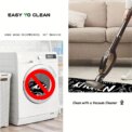 3D Non Slip Bathroom Mat Bath Mats Absorbent Doormat Carpet Cobblestone Embossed Door Floor Mats Machine Washable Quick Drying - Image 6