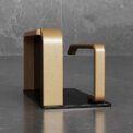 Toilet Paper Roll holder With Shelf Aluminum Toilet Paper dispenser  No Drill Tissue hanger Toilet Bathroom Accessories - Image 5