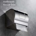 Toilet Paper Holder New Creative Stainless Steel Gold Tissue Holder Box Toilet Waterproof Tissue Holder Toilet - Image 4