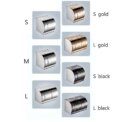 Toilet Paper Holder New Creative Stainless Steel Gold Tissue Holder Box Toilet Waterproof Tissue Holder Toilet - Image 5