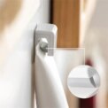 1-100pcs Punch-free Toothbrush Holder Wall-mounted Toothpaste Holder Storage Rack Holders Organizer Bathroom Accessories