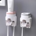 Wall Mount Automatic Toothpaste Dispenser Bathroom Supplies Toothpaste Squeezer Toothbrush Holder toothpaste squeezer - Image 2
