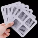 Disposable Shower Drain Hair Catcher Mesh Shower Drain Covers Floor Sink Strainer Filter Hair Stopper For Bathroom Kitchen - Image 5