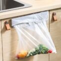 1/2/4PCS Hanging Trash Bag Holder Foldable Garbage Bag Hanging Rack Home Kitchen Bathroom Portable Storage Rack Baby Kids Seat - Image 2