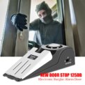 125DB Wireless Door Stop Alarm Stainless Steel 3 Sensitivity Level Sensor Wedge-shaped Portable Home Travel Security - Image 3