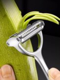 Kitchen Vegetable Peeler Stainless Steel Melon Planer Double-Head Peeler Household Multiple-Function Fruit And Vegetable Peeler - Image 4