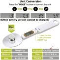 Mini Spoon Scale Digital Kitchen Scale Electronic LCD Food Scale 0.1-500g Cooking Flour Milk Coffee Powder Weight Measure Spoon - Image 4