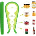 Multi functional lid opener, four in one screw cap, labor-saving lid opener, kitchen and daily necessities bottle opener - Image 2