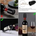 Vacuum Wine Bottle Stopper Sealed Storage Vacuum Memory Wine Stopper Push Style Bar Tools Barware Reusable Wine Cork - Image 3