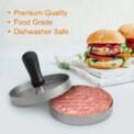 Hamburger Pancakes Pancakes Household Hamburger Embryo Meat Patties Sandwich Pressing Tools Beef Patties Breakfast Pancake Maker - Image 3