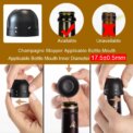 Vacuum Sealed Wine Bottle Plug Champagne Stopper Leak-Proof And Fresh Bottle Cap Wine Corks Bar Accessories Supplies - Image 5