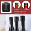 Vacuum Sealed Wine Bottle Plug Champagne Stopper Leak-Proof And Fresh Bottle Cap Wine Corks Bar Accessories Supplies - Image 3