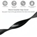 Silicone Kitchen Gap Seal Strip - Oil & Stain Resistant, Stove Countertop Cover for Home and Restaurant Use - Image 3