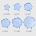 6/12Pcs/Lot Silicone Stretch Lids Universal Taper Pot Bowl Food Wrap Sealed Cover for Kitchen Cookware - Image 6