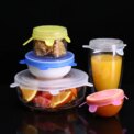 6/12Pcs/Lot Silicone Stretch Lids Universal Taper Pot Bowl Food Wrap Sealed Cover for Kitchen Cookware - Image 3