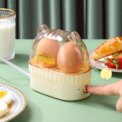 Egg Boiler Machine, Electric Hard Boiled Egg Maker, Safe Using Egg Boiler Machine Steamer with Timer Off, Multifunctional Egg