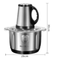 5L Multifunctional Meat Grinder Machine Household Large Capacity Food Processors Stainless Steel Filling and Meat Grinder - Image 6