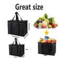 40l Insulated and Refrigerated Bag Large Capacity Portable Lunch Bag Zipper Picnic Camping Tin Foil Food Organizer Storage Bags - Image 2