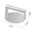Stainless Steel Meat Pie Making Tool House Kitchen Meat Press Cake Pressing Die Hamburger Patties Meat Grinder Decompress Tool - Image 6