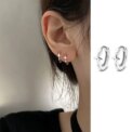 VENTFILLE 925 Sterling Silver Star Earring for Women Girl Personal Originality Trend Hip Hop Neutral Jewelry Gift Dropshipping - Image 5
