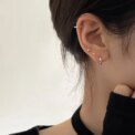 VENTFILLE 925 Sterling Silver Star Earring for Women Girl Personal Originality Trend Hip Hop Neutral Jewelry Gift Dropshipping - Image 3