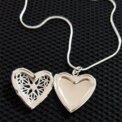 DOTEFFIL 925 Sterling Silver Photo Frame Pendant Necklace 18/20/22/24 Inch Snake Chain For Woman Charm Wedding Fashion Jewelry - Image 4