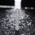 925 Sterling Silver Cross Pendant Necklace for Women Girls Shiny Sweet Chain Punk Party Fashion Pendant Fashion Jewelry Gifts - Image 6
