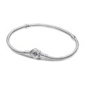 Classical 925 Sterling Silver Roses&Hearts&Stars&Locks Bracelet Fashionable DIY Basic Wristband - Image 5