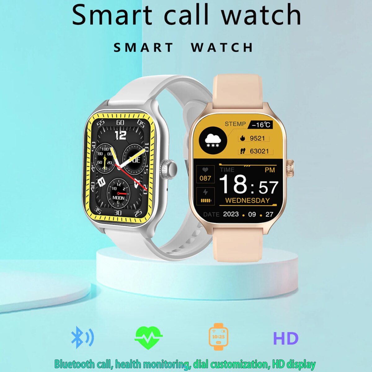 2025 New H9 Max Smartwatch Answer Call Calorie Tracking Heart Rate Blood Oxygen Sleep Monitoring For Xiaomi Sports Smart Watch - Image 2