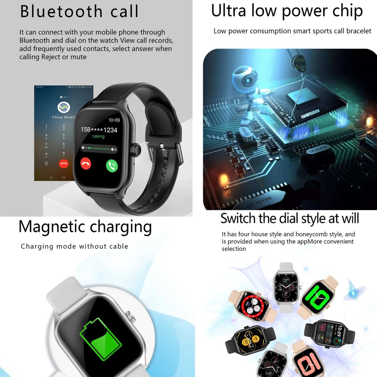 2025 New H9 Max Smartwatch Answer Call Calorie Tracking Heart Rate Blood Oxygen Sleep Monitoring For Xiaomi Sports Smart Watch - Image 4
