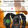 2025 Military Smartwatch GPS Men Flashlight Waterproof Outdoor Sport Tracker HD Bluetooth Calls Smart Watch New For Android IOS - Image 5