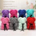 1pcs 25cm Rose Bear Artificial Foam Rose Flower Teddy Bear Valentines Day Gift Birthday Party Spring Wedding Party Decoration - Image 4
