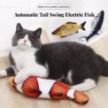 Electric Cat Toy Fish Pet Cat Toys Simulation Fish Swing Kitten Dance Fish Toy Funny Cats Chewing Playing Supplies USB Charging - Image 3