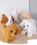 Baby Toy Dogs That Walks and Barks Tail Wagging Plush Interactive Electronic Pets Puppy  Montessori Toys for Girls Toddlers Kids - Image 6